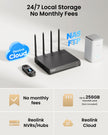 REOLINK Video Doorbell Camera WiFi, 2K Wired Doorbell Camera for Home Security, 2.4/5GHz WiFi, 180° Diagonal, Smart Detection, microSD Card/Cloud Storage, Indoor/Outdoor Surveillance (Chime Included) 🍁 All In One Marketplace Canada