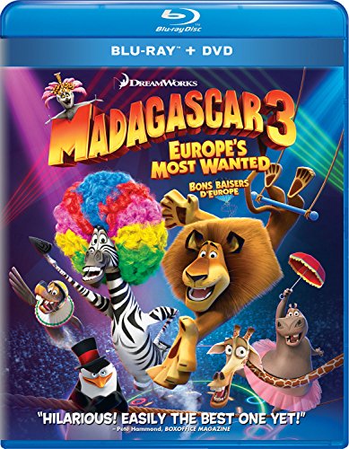 Madagascar 3: Europe's Most Wanted - Blu-Ray/DVD (Used)