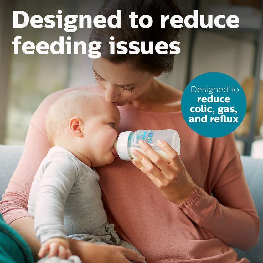 Philips Avent Anti-Colic Baby Bottle with AirFree Vent, Slow Flow, 4 oz 🍁 All In One Marketplace Canada