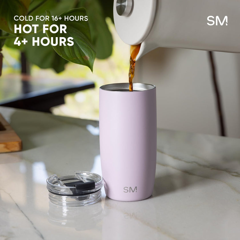 Simple Modern Travel Coffee Mug with Lid | 12oz | Lavender 🍁 All In One Marketplace Canada