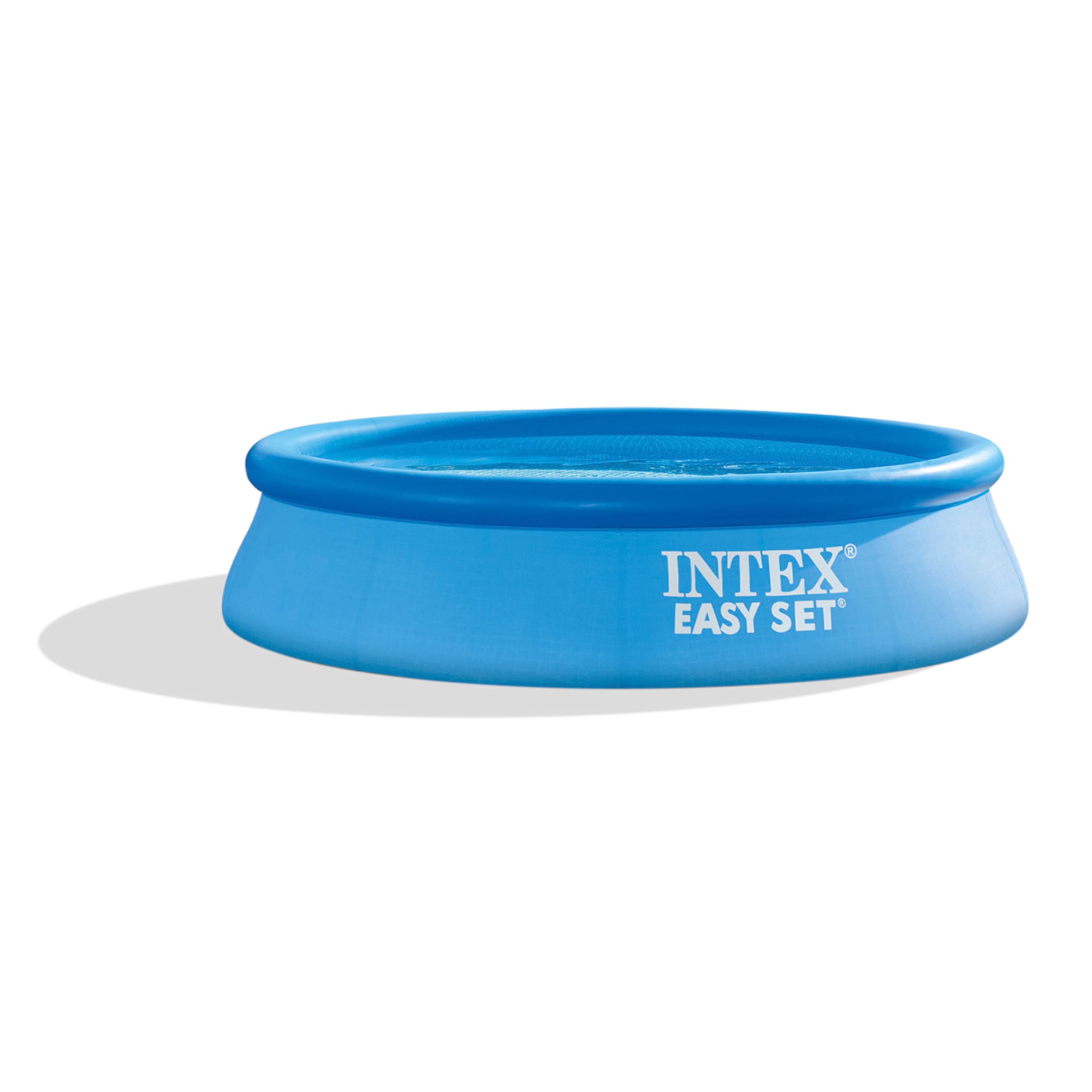 INTEX 28106EH Easy Set Inflatable Swimming Pool: 8ft x 24in – Puncture-Resistant Material – Quick Inflation – 513 Gallon Capacity – 18in Water Depth 🍁 All In One Marketplace Canada