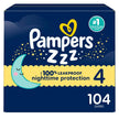 Pampers ZZZ Overnight Diapers, Size 4, Nighttime Protection Disposable Baby Diaper, 1 Pack (Count of 104), 🍁 All In One Marketplace Canada