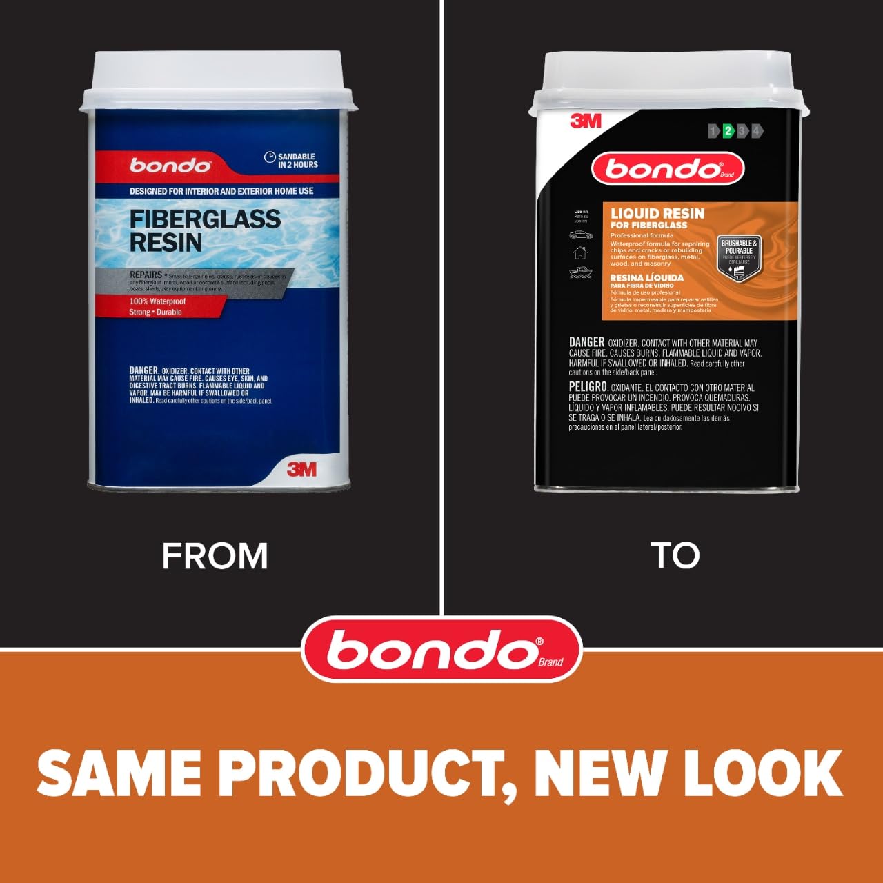Bondo Fiberglass Resin, 1 Quart, 29oz, (402C) 🍁 All In One Marketplace Canada
