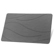 Ceecysaa 60 x 39cm Stone Bath Mat, Diatomaceous Earth Quick Dry Non Slip, Dark Gray 🍁 All In One Marketplace Canada