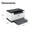 HP LaserJet M209dw Compact Monochrome Printer with Automatic Two-Sided Printing | 6GW62F Gray 🍁 All In One Marketplace Canada