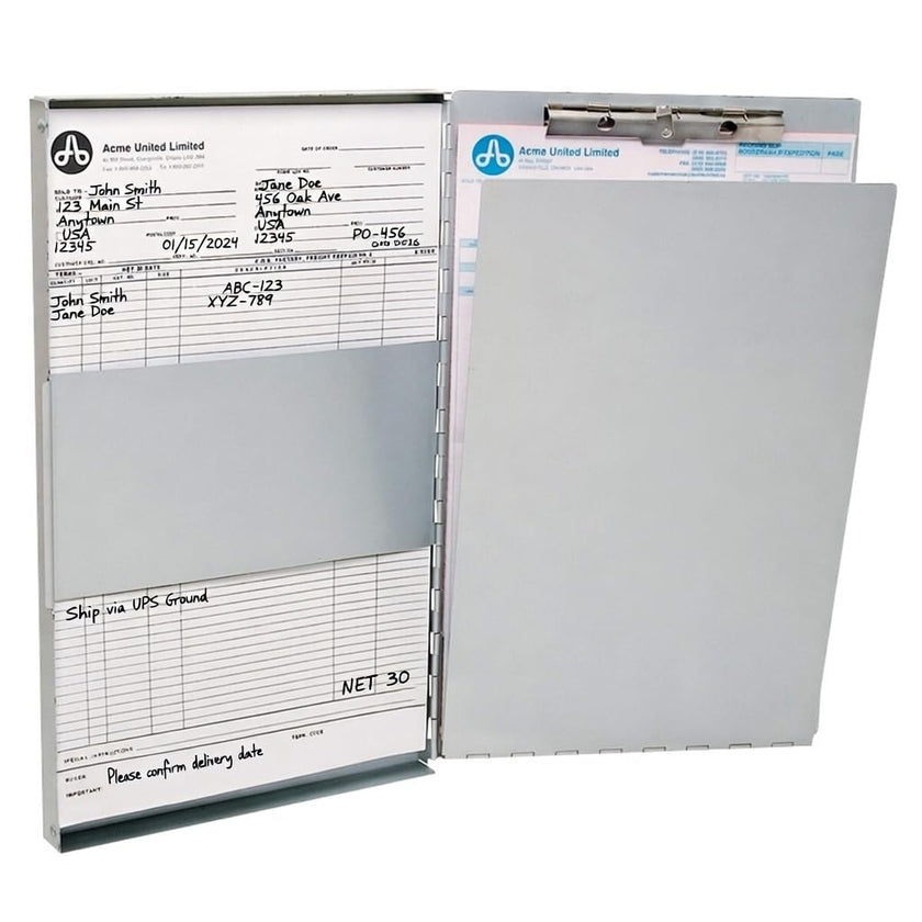 Westcott Side-Hinged Sheet Holder, Letter Size (9
