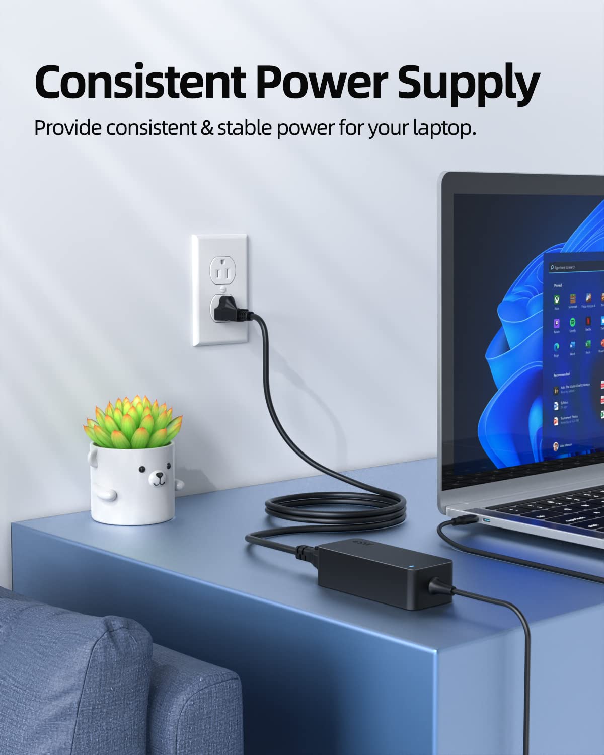 65W USB C Laptop Charger for Lenovo ThinkPad ChromeBook Yoga IdeaPad 🍁 All In One Marketplace Canada