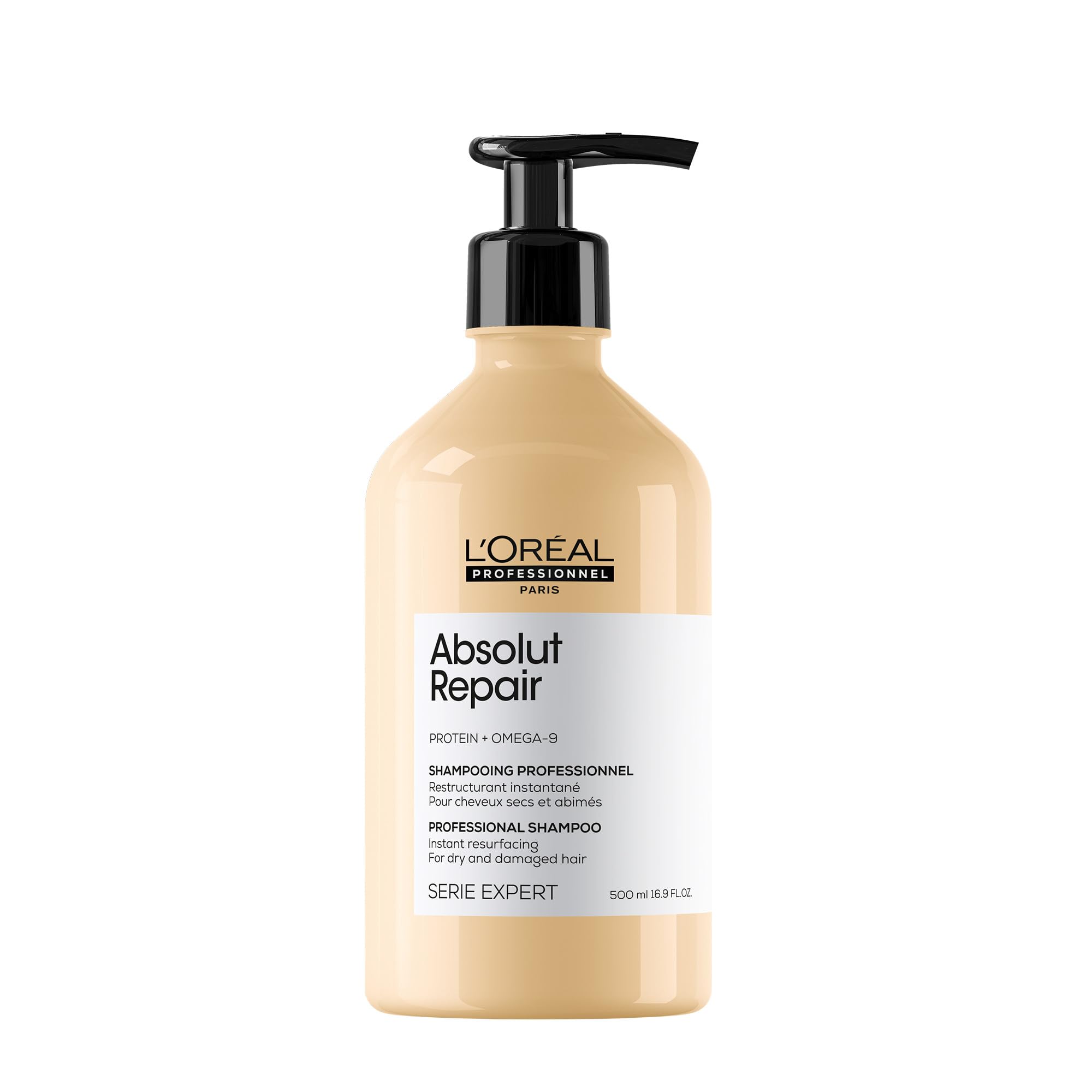 L'Oreal Professionnel Absolut Repair Shampoo, Repairing Shampoo for Dry & Damaged Hair, Restructures & Adds Shine, With Protein & Omega 9 🍁 All In One Marketplace Canada