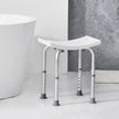 VEVOR Shower Chair, Adjustable Height Shower Stool with Built-in Handles, Shower Seat for Inside Shower or Tub, Non-Slip Bench Bathtub Stool Seat for Elderly Disabled Handicap, 158.8 kg Capacity 🍁 All In One Marketplace Canada