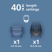 Philips Beard Trimmer 3000 Series - Self-sharpening Metal Blades, 40 Lock-in Settings, Lift&Trim Comb, 100% Waterproof, Battery Indicator, USB Charging, Model BT3660/15 🍁 All In One Marketplace Canada
