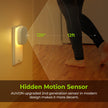 AUVON Plug-in LED Backlit Night Light with Motion Sensor & Dusk to Dawn Sensor, Dimmable Warm White Nightlight with 1-50 lm Adjustable Brightness for Bathroom, Bedroom, Hallway, Stairs (2 Pack) 🍁 All In One Marketplace Canada