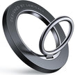 Lamicall Magnetic Finger Phone Ring Holder - Magnetic Phone Ring Holder for MagSafe, Magnet Ring Grip Stand, for iPhone 17 16 15 14 13 12, Pro, Pro Max, Mini, Air for Magsafe Accessories, Misty Black 🍁 All In One Marketplace Canada