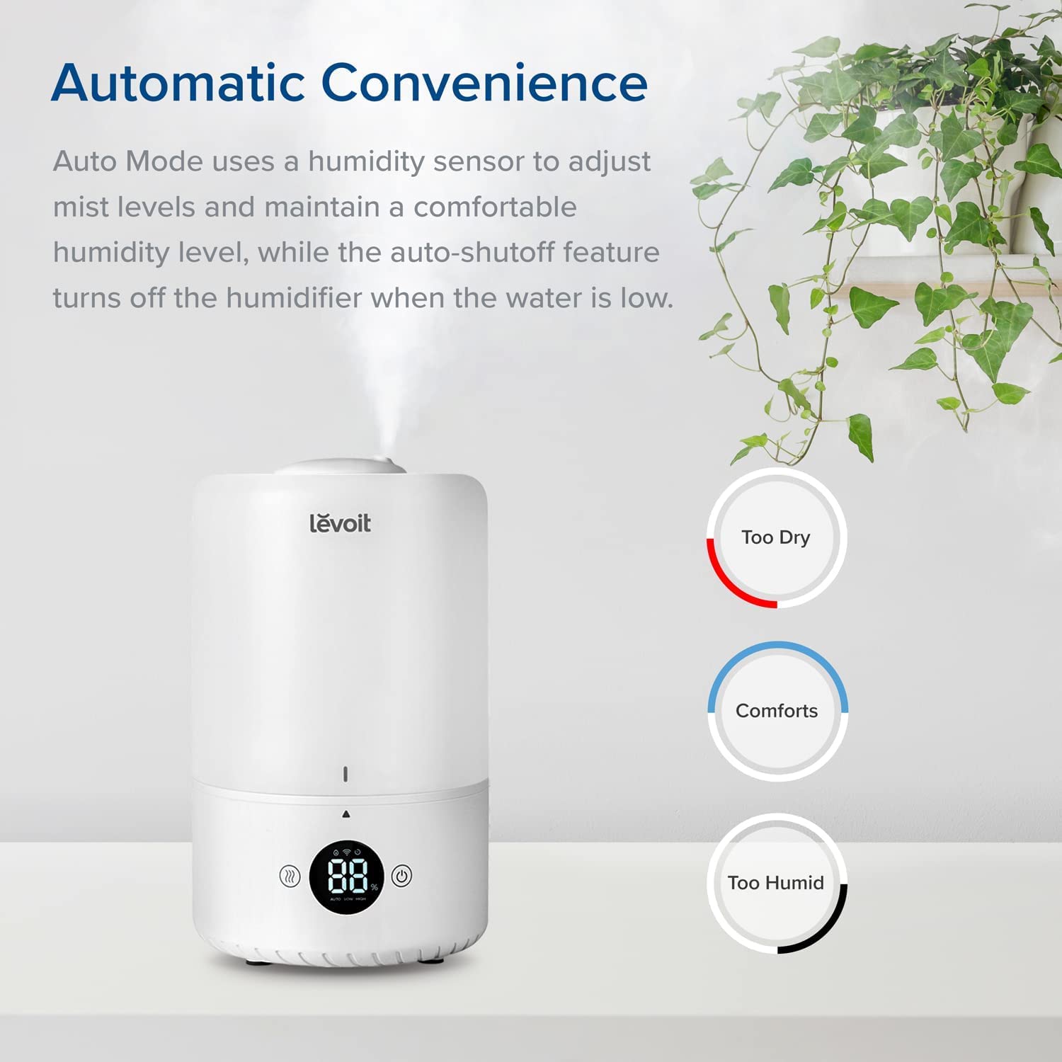 Levoit Smart Humidifiers for Bedroom, Top Fill, Essential Oil Diffuser 🍁 All In One Marketplace Canada