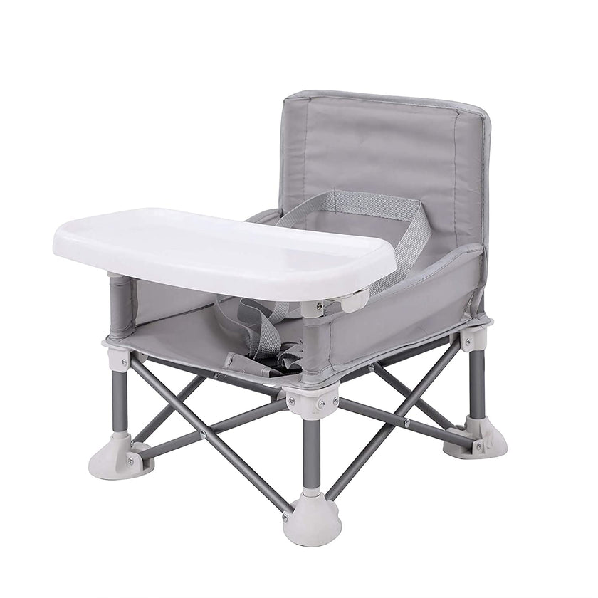 PandaEar Portable Baby Seat Travel Chair| Compact Fold with Straps for Indoor/Outdoor Use| Great for Camping, Beach, Lawn |Toddlers, Kids, Boys, Girls (Neural Seat) 🍁 All In One Marketplace Canada