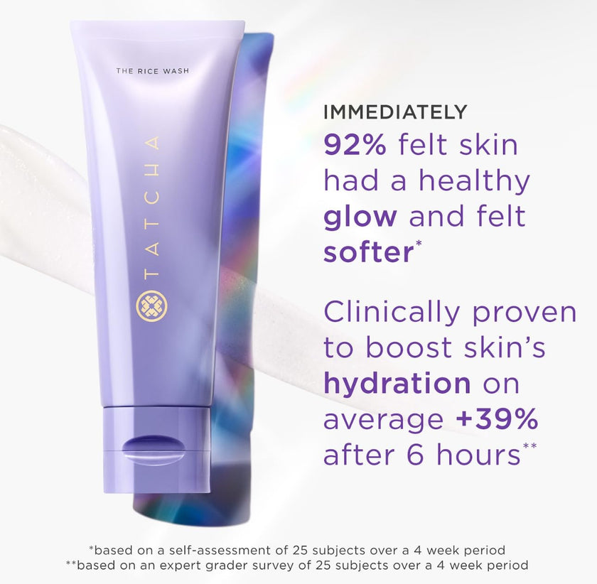 Tatcha The Rice Wash | Soft Cream Cleanser | 4 oz 🍁 All In One Marketplace Canada