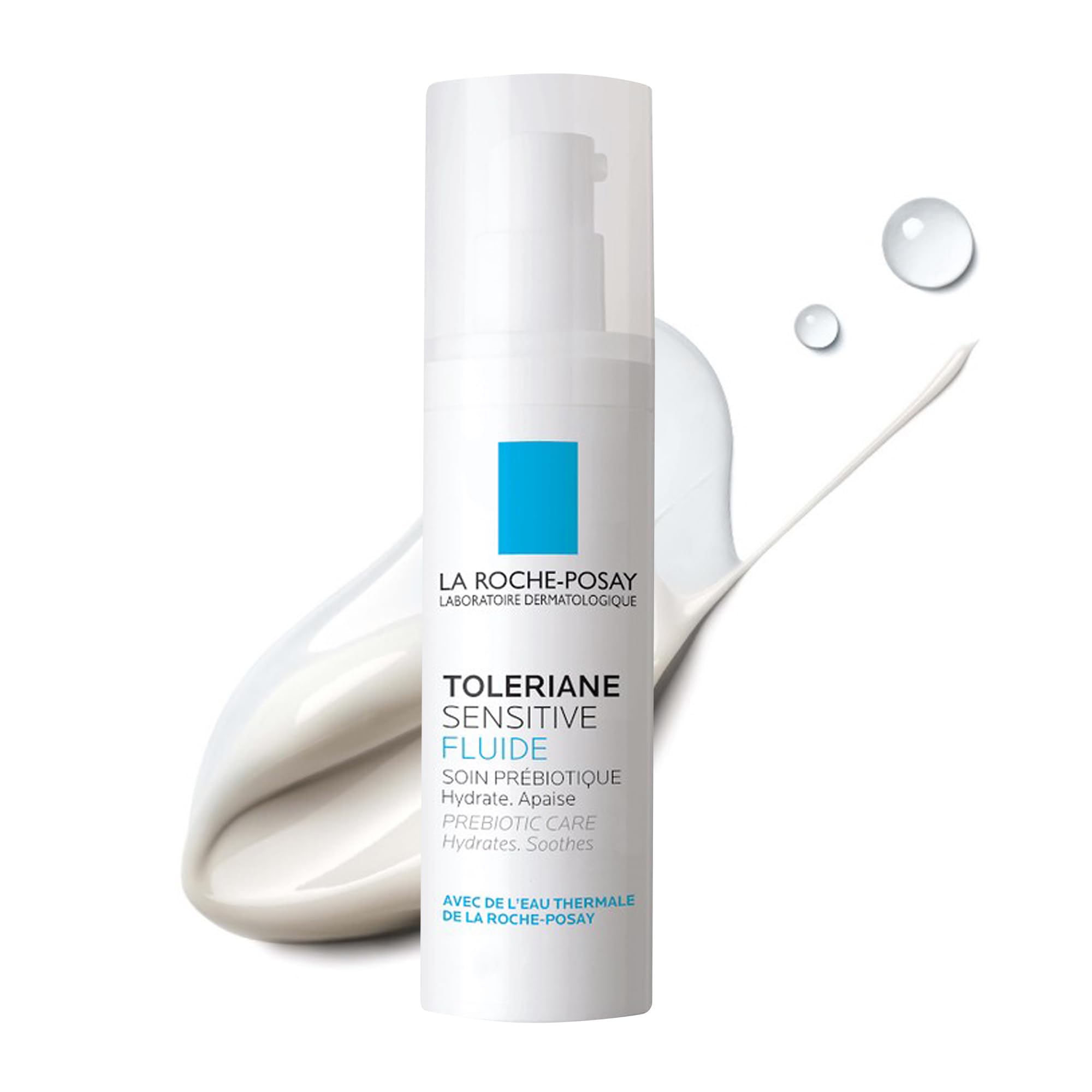 La Roche-Posay Face Moisturizer for Oily, Sensitive Skin, Toleriane Sensitive Fluid Hydrating Gel Cream with Niacinamide & Ceramides, Alcohol Free, Fragrance Free & Recommended by Dermatologists, 40mL 🍁 All In One Marketplace Canada