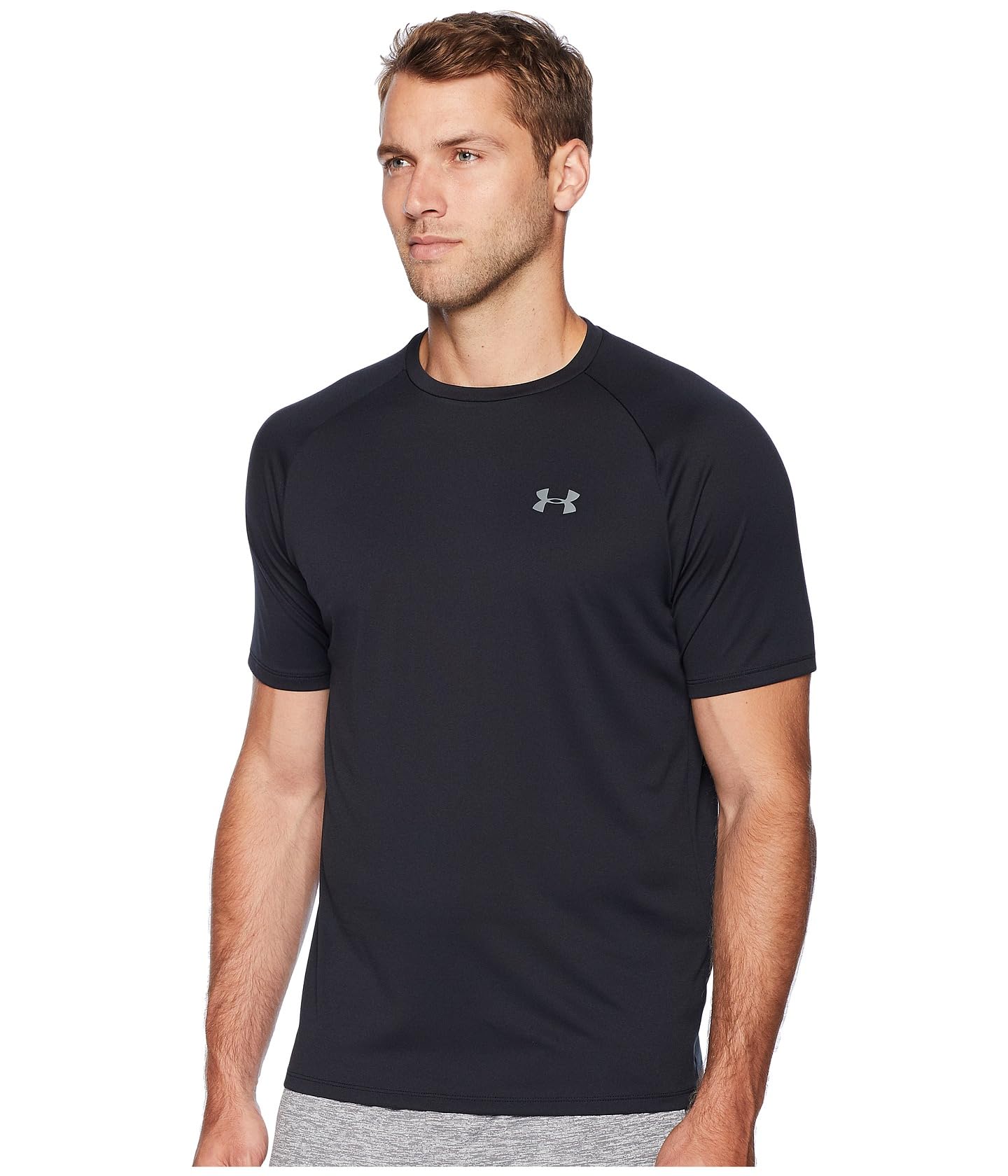 Under Armour Men's Tech 2.0 Short-Sleeve T-Shirt , Black (001)/Graphite , Large 🍁 All In One Marketplace Canada