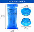 Vomit Bags Disposable 25 Pack (1000ml) – Medical Grade Emesis Bags for Travel, Motion Sickness, Morning Sickness & Nausea – Leak-Proof, Odor-Blocking, Portable Throw Up Bag 🍁 All In One Marketplace Canada