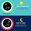 I.Code Sun & Moon Rise Kids Alarm Clock, Children's Sleep Trainer, Sleep Sound Machine, Wake Up Light & Night Light, Teach Kids Day & Night 🍁 All In One Marketplace Canada