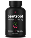 Organic Beetroot Capsules – 180 Count - Beet Root Supplement For Women & Men – Beetroot Juice Alternative – Nitric Oxide & Circulation Support – Antioxidant Beetroot Supplement - 1,400mg per Serving 🍁 All In One Marketplace Canada
