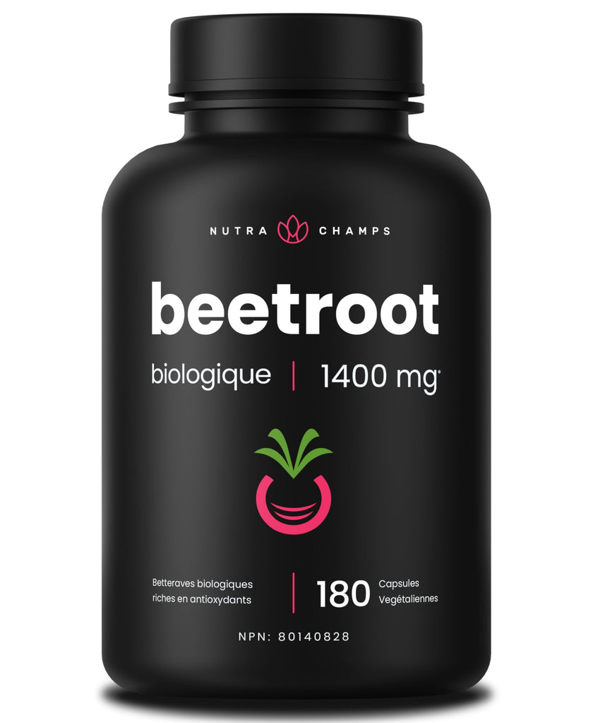 Organic Beetroot Capsules – 180 Count - Beet Root Supplement For Women & Men – Beetroot Juice Alternative – Nitric Oxide & Circulation Support – Antioxidant Beetroot Supplement - 1,400mg per Serving 🍁 All In One Marketplace Canada