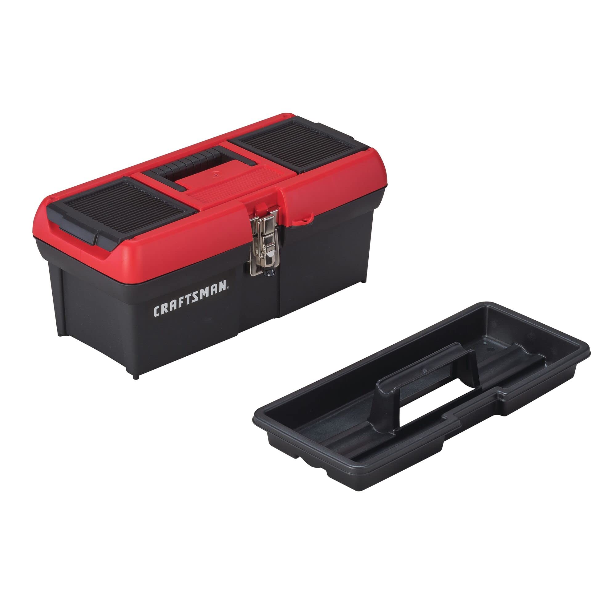 CRAFTSMAN Tool Box, Lockable, 16 in., Red/Black (CMST16901) 🍁 All In One Marketplace Canada