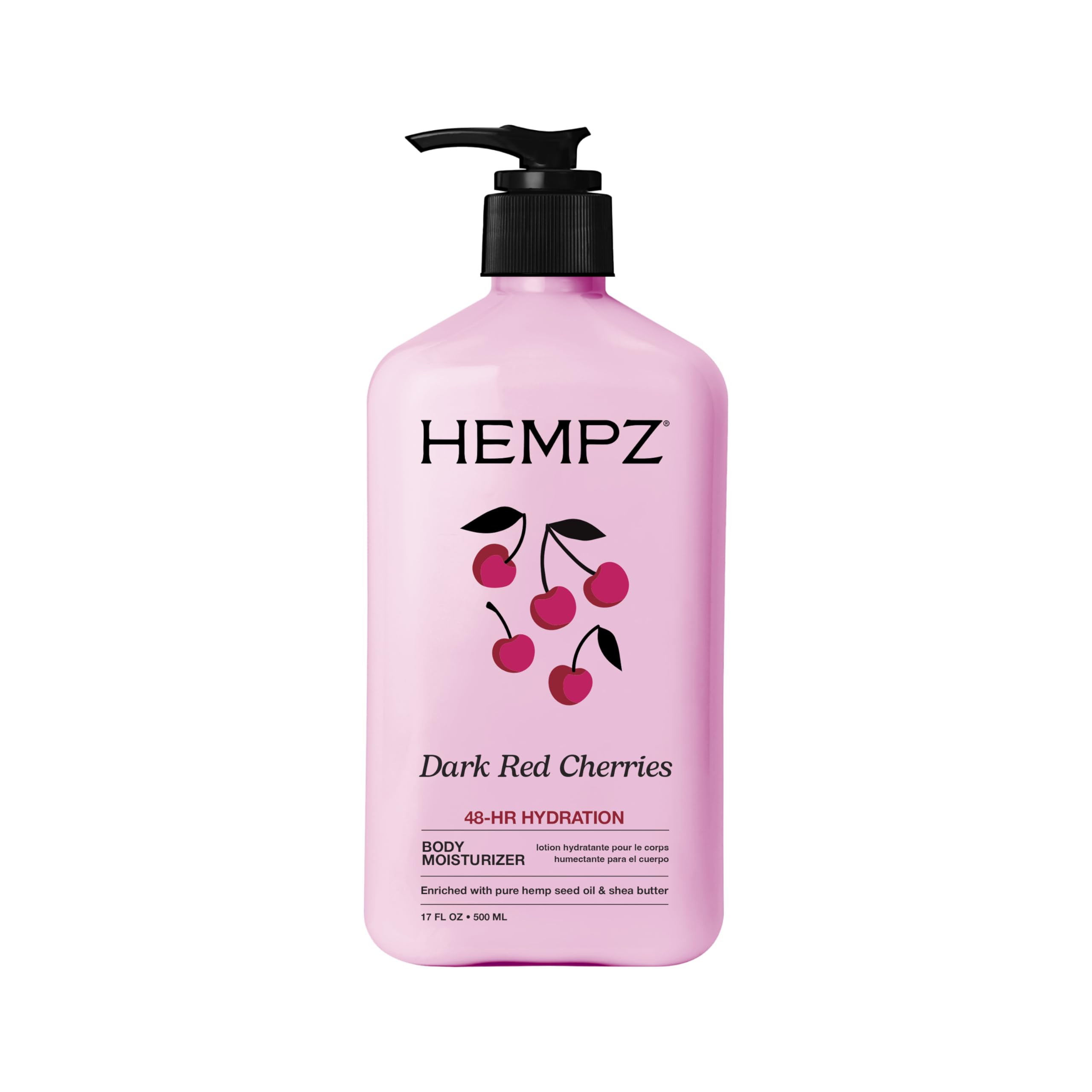 Hempz Dark Red Cherries Lotion, Ultra Hydrating Moisturizer for Body, Hands and Feet 17 oz. 🍁 All In One Marketplace Canada