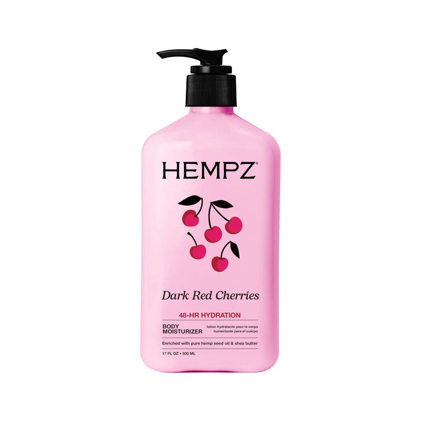 Hempz Dark Red Cherries Lotion, Ultra Hydrating Moisturizer for Body, Hands and Feet 17 oz. 🍁 All In One Marketplace Canada