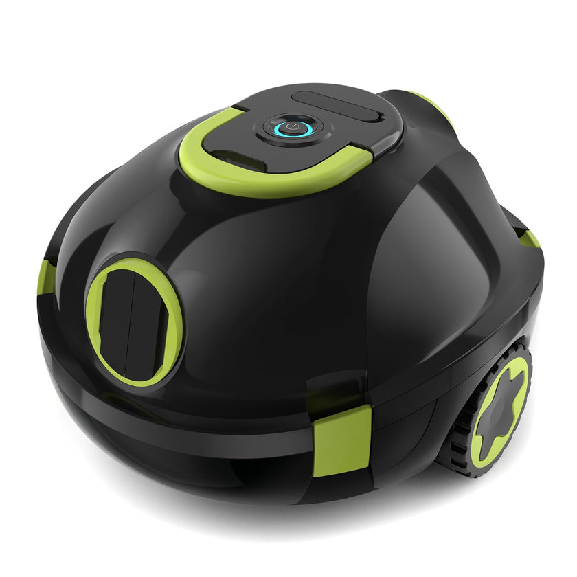 Robotic Pool Cleaner, Cordless Pool Vacuum for Above Ground & Inground Flat Pools with Dual Motors, 150 Min Runtime, Auto-Parking, Powerful Pool Vacuum Robot for Up to 1300 Sq.Ft (Moss) 🍁 All In One Marketplace Canada