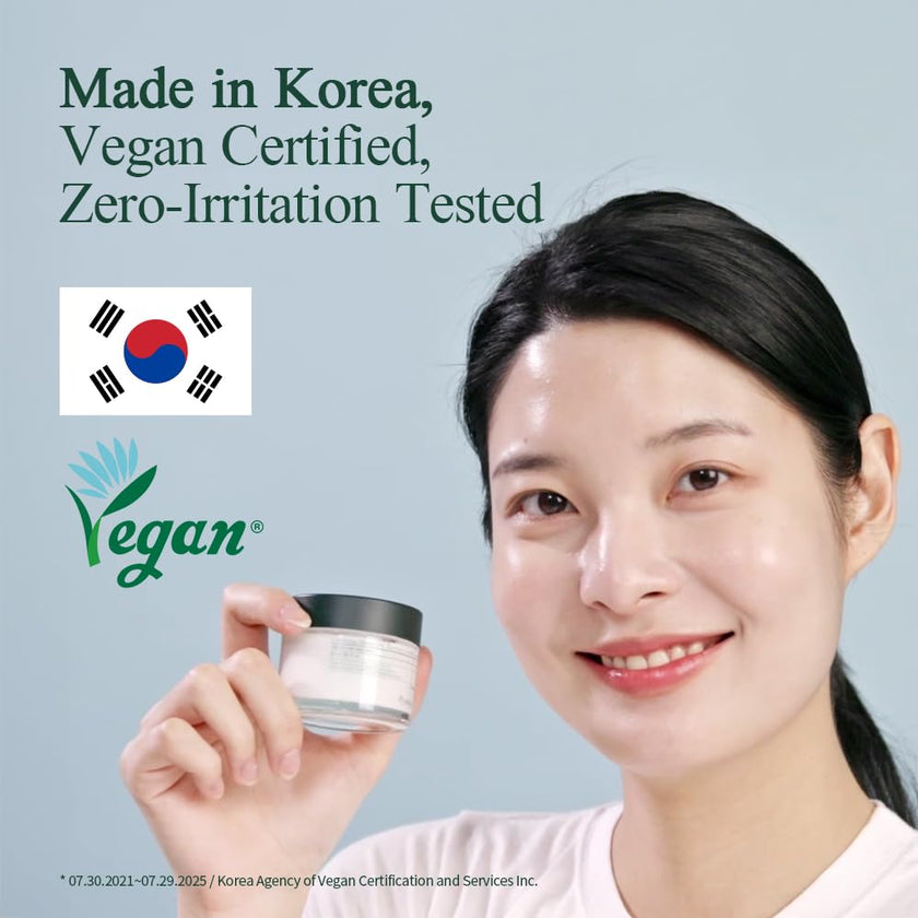 Pyunkang Yul PKY Calming Moisture Barrier Cream Instantly Soothes Sensitive Skin, Hyaluronic Acid & Ceramide for Hydration, Vegan, Korean Skincare (1.69 Fl. Oz, 50ml) 🍁 All In One Marketplace Canada