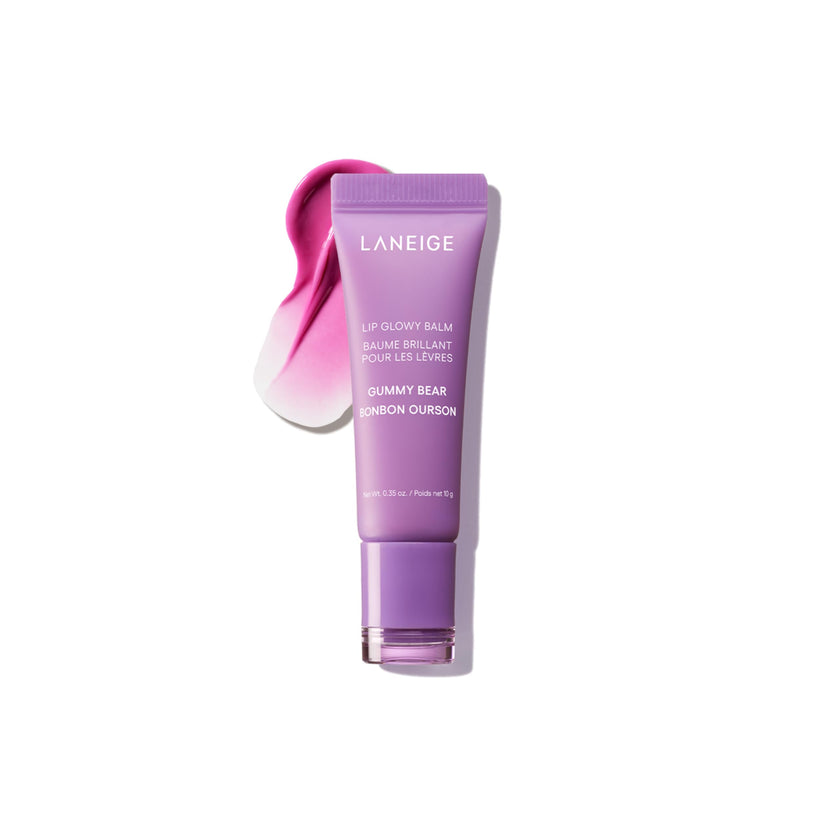 LANEIGE Lip Glowy Balm, Gummy Bear: Sheer Tinted Lip Moisturizer with Shea Butter, for Hydrating Shine & Soft Lips 🍁 All In One Marketplace Canada