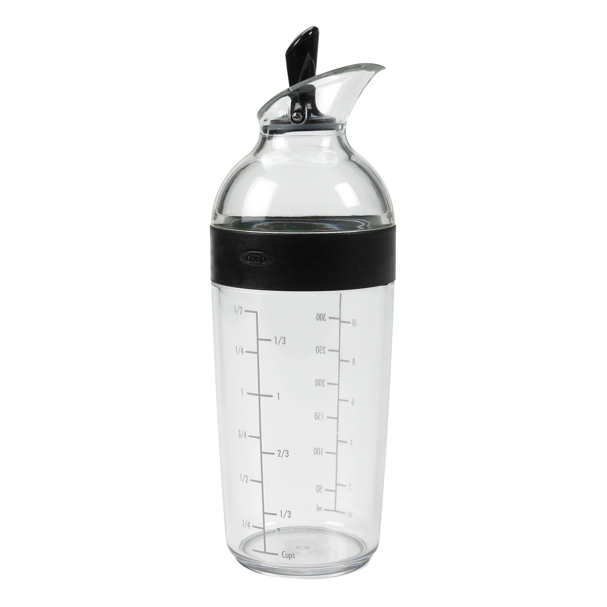 OXO Good Grips 1188500BK Salad Dressing Shaker (Clear plastic) Black Large 🍁 All In One Marketplace Canada