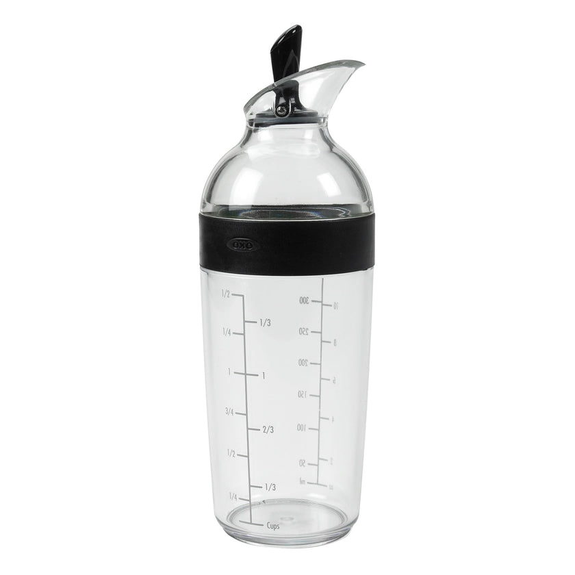 OXO Good Grips 1188500BK Salad Dressing Shaker (Clear plastic) Black Large 🍁 All In One Marketplace Canada