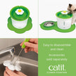 Catit Senses 2.0 Flower Fountain, 3 L Cat Water Fountain, Green 🍁 All In One Marketplace Canada