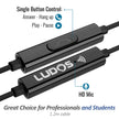 LUDOS OMNITONE Wired Earbuds in-Ear Headphones, Earphones with Microphone, 5 Years Warranty, Noise Isolation Corded for 3.5mm Jack Ear Buds for iPhone, iPad, Samsung, Computer, Laptop, Gaming, Sports 🍁 All In One Marketplace Canada