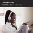 Beats Solo 4 - Wireless Bluetooth On-Ear Headphones, Apple & Android Compatible, Up to 50 Hours of Battery Life - Cloud Pink 🍁 All In One Marketplace Canada