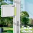 4 Pack Sliding Glass Door Locks for Child Safety, Baby Proof Closets, Sliding Window Locks, with Strong 3M Adhesive Tape, No Screws or Drills, Easy Clean (Green) 🍁 All In One Marketplace Canada