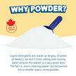 Nellie's Dishwasher Powder - 100 Load - Plant-Based Dishwasher Detergent - Septic Safe, Fragrance-Free - Easily Penetrates Grease & Food Particles - Phosphate-Free - (Made in Canada) 🍁 All In One Marketplace Canada