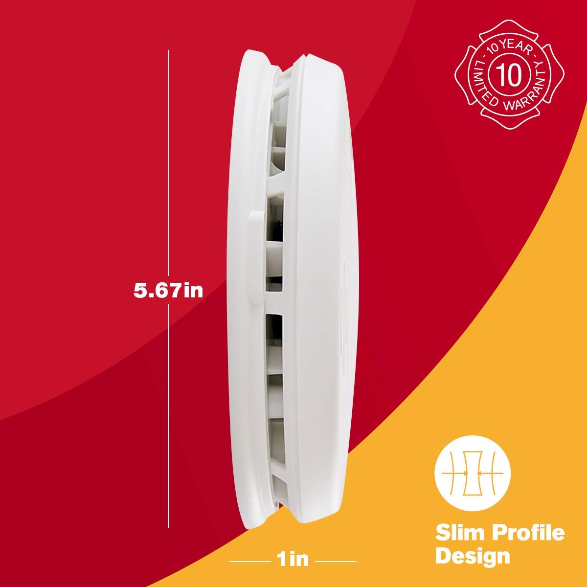 First Alert PR700A Slim Series Battery Powered Photoelectric Smoke Alarm 🍁 All In One Marketplace Canada
