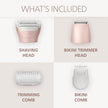 Philips Lady Shaver Series 6000, Cordless Electric Lady Shaver, Wet & Dry Electric Razor for Body Hair Removal, BRL137/00 🍁 All In One Marketplace Canada