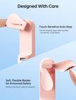 JISULIFE Handheld Mini Fan, 3 IN 1 USB Rechargeable Portable Fan [12-19 Working Hours] with Power Bank, Flashlight, Pocket Design for Travel/Summer/Concerts/Lash, Gifts for Women (Pink) 🍁 All In One Marketplace Canada