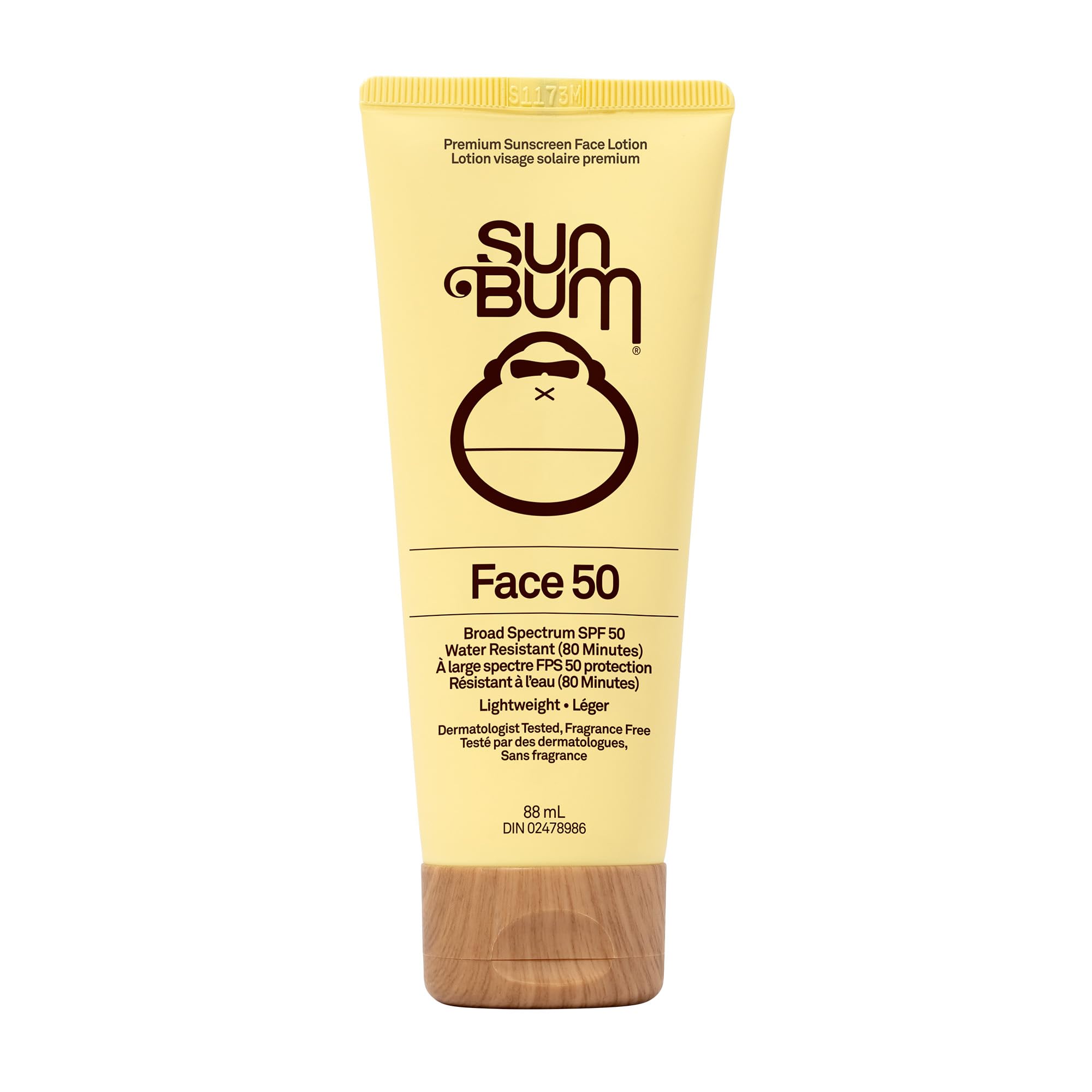 Sun Bum Original SPF 50 Sunscreen Face Lotion - Broad Spectrum Moisturizing UVA/UVB Protection with Vitamin E - Vegan & Hawaii Act 104 Compliant - 88ml 🍁 All In One Marketplace Canada