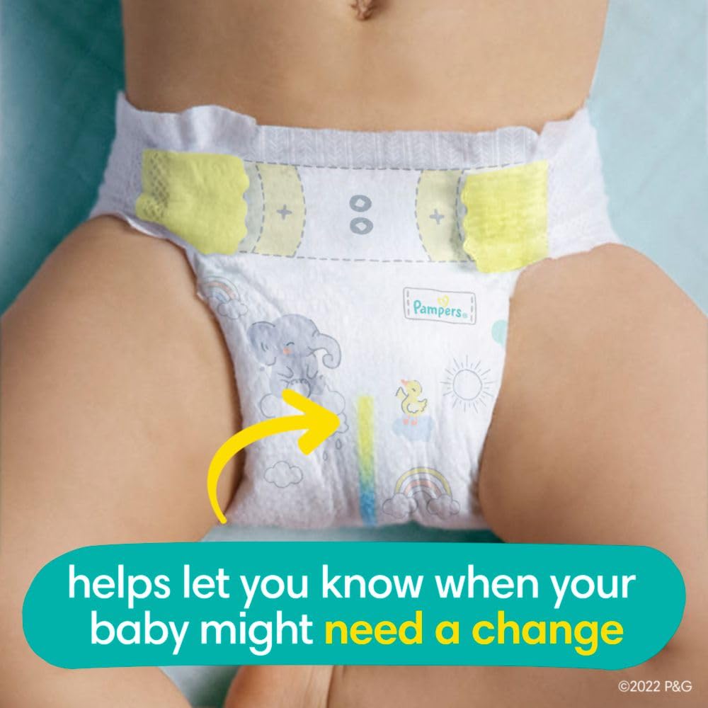 Pampers Swaddlers Diapers, Size 1, Absorbent, Keeps Baby Dry and Comfortable, Skin Safe Disposable Baby Diaper, 1 Pack (Count of 160) 🍁 All In One Marketplace Canada