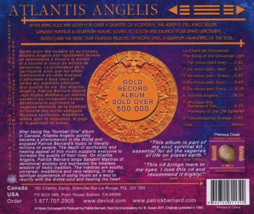 Patrick Bernard / Atlantis Sngelis - CD