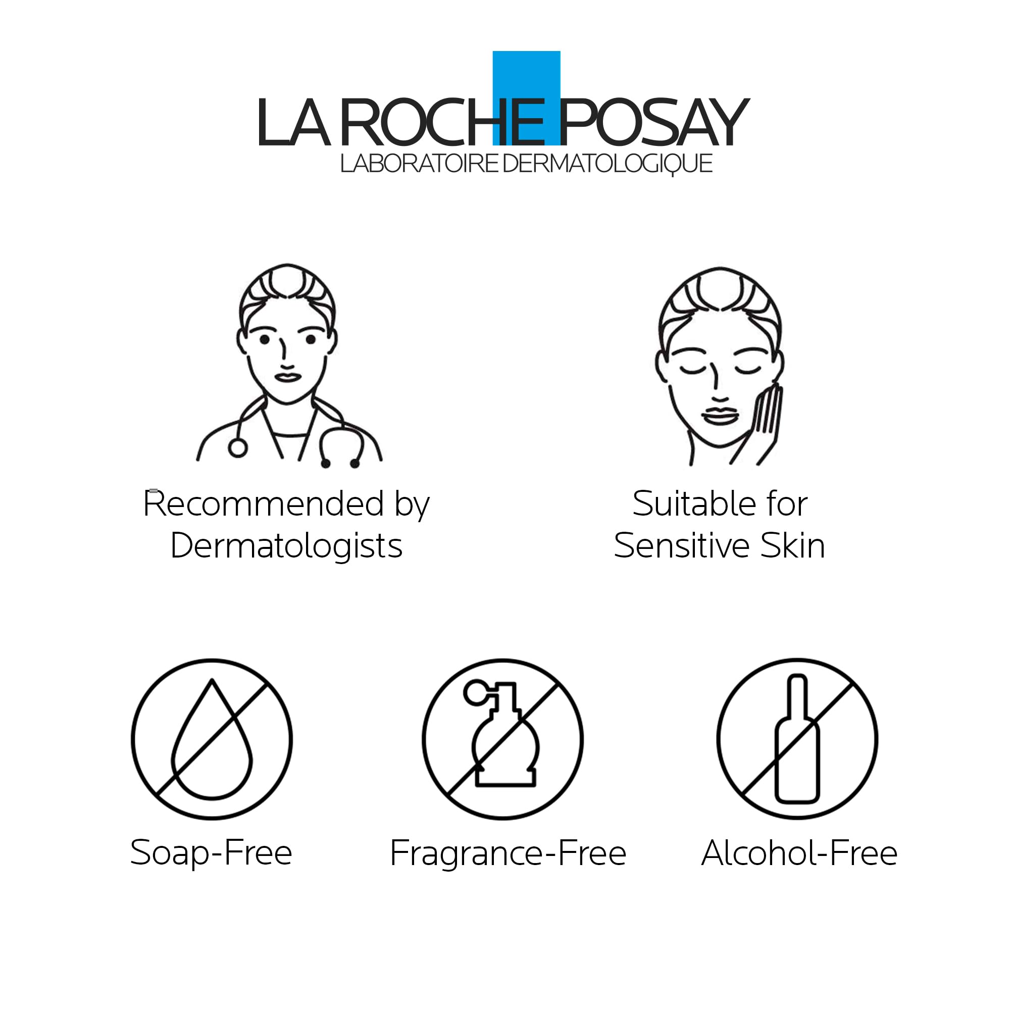 La Roche-Posay Cleansing Body Oil with Shea Butter, Lipikar AP+ Anti-Itch Fragrance-Free Shower Cleansing Oil for Very Dry, Sensitive & Eczema Prone Skin, Provides 24H Hydration, 400mL 🍁 All In One Marketplace Canada