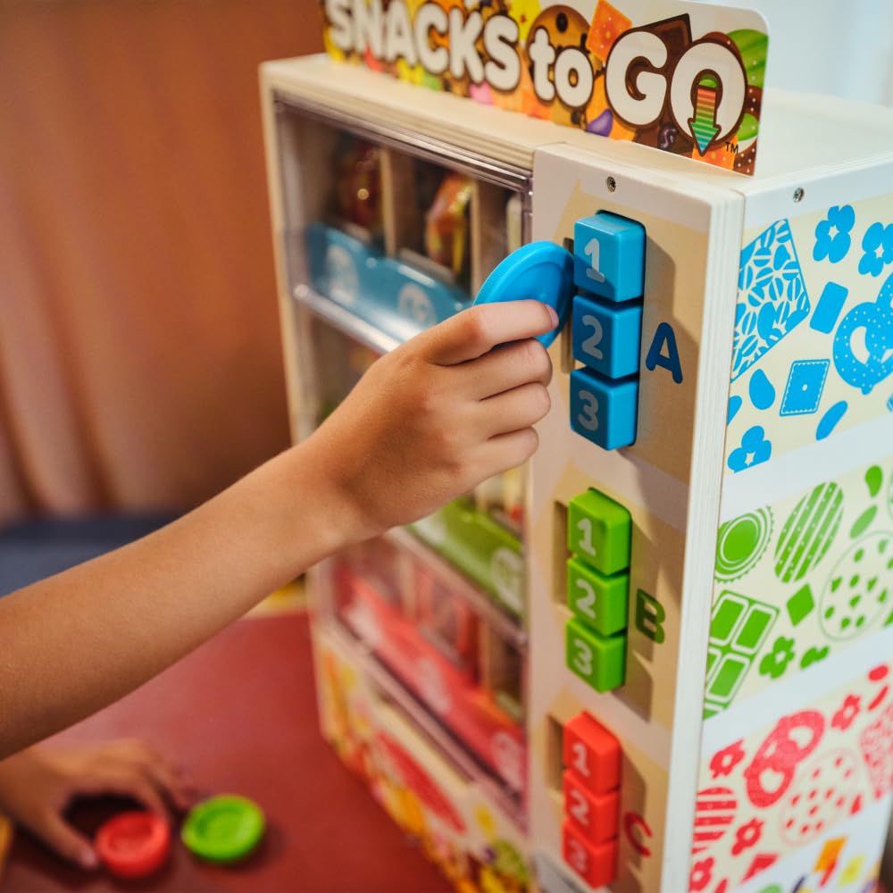 Melissa & Doug Wooden Vending Machine Play Set 🍁 All In One Marketplace Canada