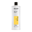 Nioxin System 1 Scalp + Hair Thickening Shampoo | For Natural Hair with Light Thinning | Strengthen Against Breakage with Niacinamide & Biotin | 16.9 Fl Oz 🍁 All In One Marketplace Canada