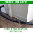 OVO Universal Padded Hose Cover, Fits All 30 to 32 ft Central Vacuum Hose, Machine Washable, Easy to Install with Zipper 🍁 All In One Marketplace Canada