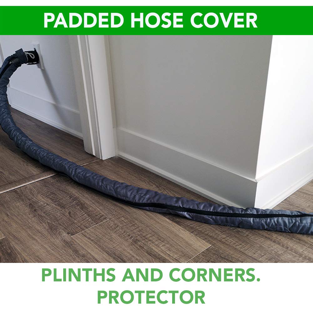 OVO Universal Padded Hose Cover, Fits All 30 to 32 ft Central Vacuum Hose, Machine Washable, Easy to Install with Zipper 🍁 All In One Marketplace Canada