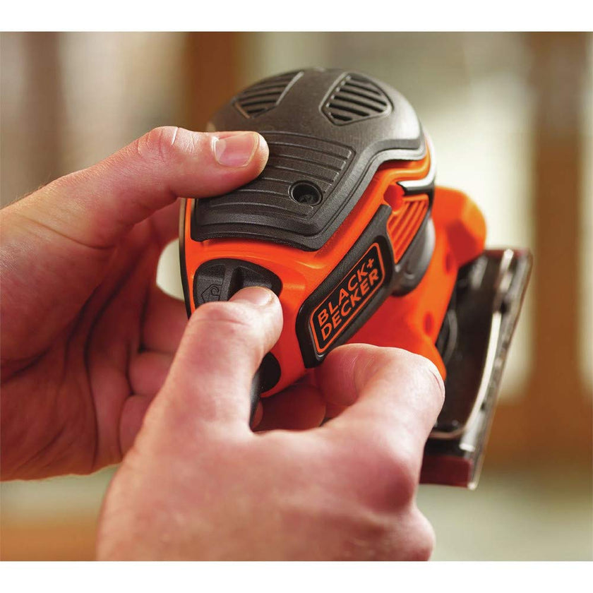 BLACK+DECKER 2.0 Amp Electric 1/4 Sheet Orbit Sander (BDEQS300) 🍁 All In One Marketplace Canada